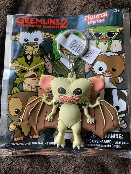 海外限定 新品 グレムリン2 【シークレット バットグレムリン 】ラバー キーホルダー グッズ フィギュア Gremlins George Figural keyring