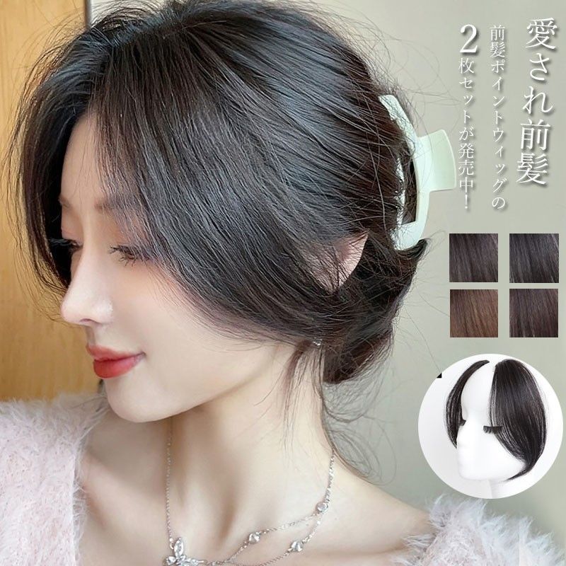 国内外の人気が集結 お手軽簡単 人毛100% 前髪 ウィッグ 医療 ヘアピース 白髪隠し お手軽簡単 人毛100% 前髪 ウィッグ 医療 ヘアピース 白髪隠し