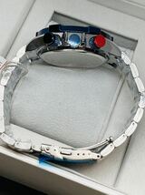 大谷翔平結婚おめでとうセール　メンズ腕時計　ウブロオマージュ　クロノグラフ　素材インビクタステンレススチール　防水腕時計2480E_画像9