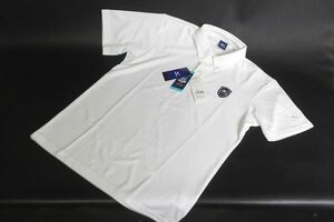 MIZUNO Mizuno men's polo-shirt white size L. sweat speed . Golf * postage 360 jpy **