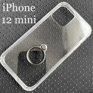 iPhone 12 mini for hybrid case * ring attaching * Impact-proof height transparent *ELECOM