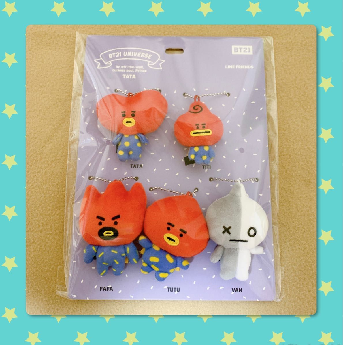 美品 サマンサベガ BT21 TATAチャーム ブラック BTS|PayPayフリマ