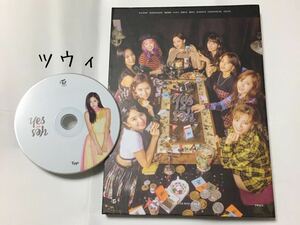 送料込み　TWICE　CD　ディスク　ツウィ　THE 6TH MINI ALBUM　☆Yes or Yes☆　7曲　A ver.　韓国盤　TZUYU　K-POP