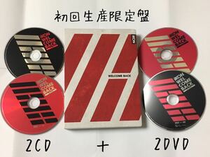 送料込み　iKON　アイコン　2CD＋2DVD　☆WELCOME BACK ☆　25曲　初回生産限定盤　K-POP