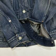 美品!!Levi's リーバイス 71293-0004 2nd ウォッシュ ビンテージ加工 タイトシルエット トラッカー ジャケット Gジャン(S)メンズ デニム _画像7