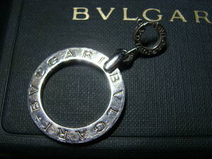 BVLGARI BVLGARY * BB BVLGARY silver 925 made ring pendant charm top * clip 