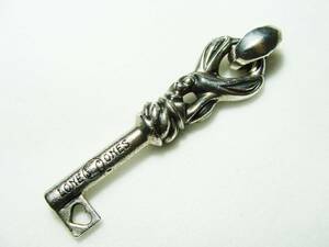 LONE ONES Lone Ones * crane key key motif silk link be il pendant necklace top charm L size SV silver 