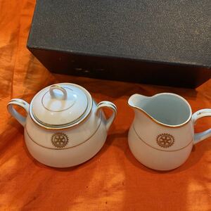 ノリタケ☆Noritake☆シュガーポット&クリーマー