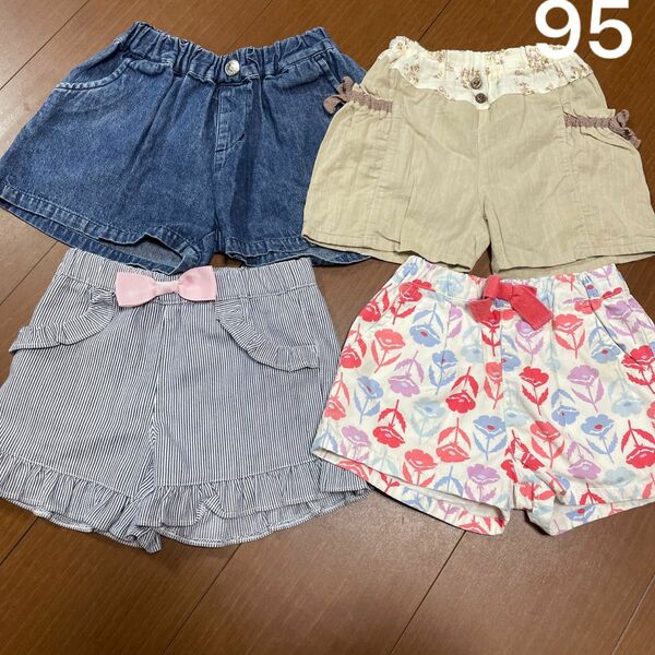 ショートパンツ　95 女の子