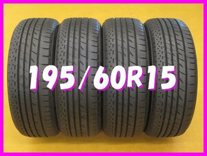 ◆送料無料 A2s◆　195/60R15　88H　ブリヂストン　PIAYZ PX-RV　夏4本　※2016年製