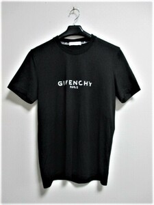 ☆GIVENCHY ジバンシィ ジバンシー プリント ロゴ Tシャツ 半袖/メンズ/S☆ブラック☆新作モデル