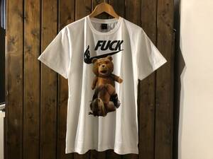 新品★テッド　FUCK　パロディ　プリントTシャツ【L】★ブラック・コメディ映画/SEX/Ted