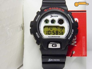 G-SHOCK 買取のGRAVITY◇未使用◇SRIXON(スリクソン)　ゴルフ　DW-6900 ホワイト文字盤 CASIO/G-SHOCK