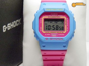 G-SHOCK 買取のGRAVITY◇DW-5600TB-4BJF THROW BACK 1983 ブルー×ピンク CASIO/G-SHOCK