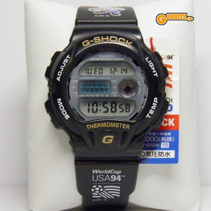 CASIO G-SHOCK DW-6294-1B 94年サッカーWCモデル-