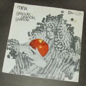 MINA ミーナ Grande Grande Grande イタリア原盤シングル 1972