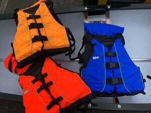  high quality . reasonable!BEE PFD life jacket *② for adult free size *1 sheets. price 