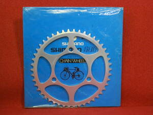 CW-0012-13067　SHIMANO 600 旧歯形 チェーンリング 46ｔ 3穴PCD94mm 袋入り 薄歯新品