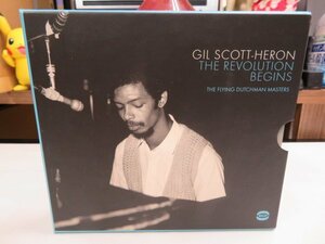 ()1｜★ 3CD-BOX ★GIL SCOTT HERON（ギル・スコット・ヘロン）「REVOLUTION BEGINS: THE FLYING DUTCHMAN MASTERS」