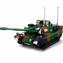 即納　戦車 ミニフィグ レゴ 互換 LEGO 互換 テクニック フィギュア レオパルト　Leopard 2a5 766pcs ek_画像4
