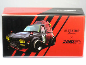 INNO Models 1/64 日産 サニートラック HAKOTORA `09 RACING` DECEPCIONEZ限定 Package 【キーチェーン付】(IN64-HKT-09RAD)