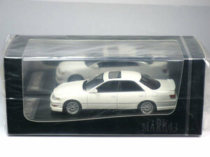 MARK43 1/43 トヨタ マークII ツアラーV (JZX100) 後期型 カスタムVer スーパーホワイトII (PM43148CW)