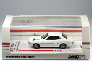 INNO Models 1/64 トヨタ セリカ 1600GT (TA22) ホワイト (IN64-1600GT-WHI)