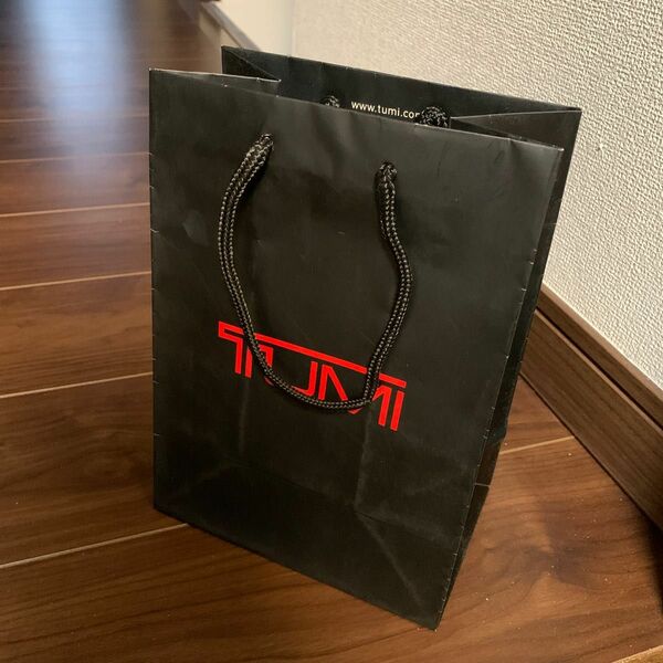 TUMI ショップ袋 18 x 25.5 x マチ11.5、1枚　中古品