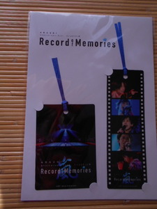 ★未開封　嵐　ARASHI　Anniversary Tour ５×20FILM　　Record of Memories　ジャニーズ公式グッズ　栞