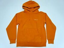 CHAMPION 1970s MODEL REVERSE WEAVE HOODED SWEATSHIRT S size / チャンピオン スウェット パーカー 単色タグ復刻 オレンジ メンズ_画像1