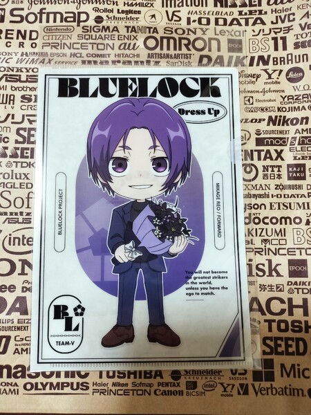 未開封 A5 クリアファイル ステラマップカフェ ブルーロック 玲王 ブルロ ステラマップ