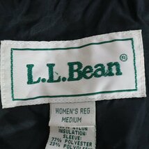 L.L.Bean エルエルビーン ナイロンジャケット アウトドア アウター 防寒 キャンプ 登山 イエロー ( レディース M ) 中古 古着 M5414_画像10