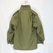 70年代 米軍実物 U.S.MILITARY US,ARMY M-65 3rd フィールドジャケット ミリタリー 陸軍 戦闘服 カーキ ( メンズ M ) 中古 古着 M5915_画像2