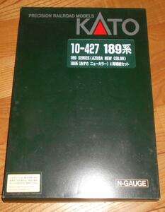 KATO　10-427　１８９系　あずさ　ニューカラー　４両増結セット