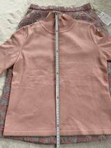 即決　未使用品　ピンク半袖セーター　Sサイズ＆スカート ７号　セットで　定価53000円Lilian Burty PARIS_画像7