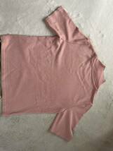 即決　未使用品　ピンク半袖セーター　Sサイズ＆スカート ７号　セットで　定価53000円Lilian Burty PARIS_画像3