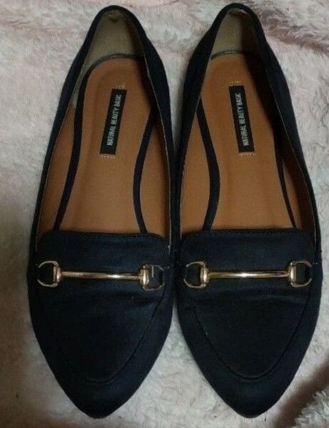 ナチュラルビューティーベーシック ローファー フラット シューズ パンプス 入学式 卒業式