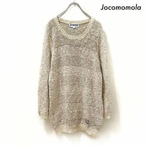 【送料無料】Jocomomola ホコモモラ★長袖ニット セーター ミックスカラー