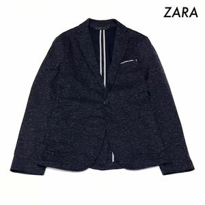 ZARA ザラ★テーラードジャケット カジュアル ネイビー 紺 メンズ