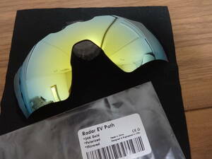 処分価格！！！★ オークリー レーダーEV パス用 カスタム偏光 レンズ Radar EV Path OO9208 24K GOLD Color polarized