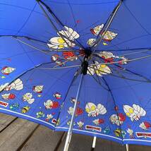 送料込◆レトロ◆ウルトラマン倶楽部◆傘◆折りたたみ◆児童用◆雨傘 ◆青◆_画像4