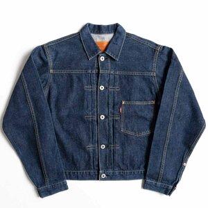 【美品/濃紺】 LEVI'S 【 506XX BIG E デニムジャケット 】38 ファースト 1ST 日本製 インディゴ y2304158