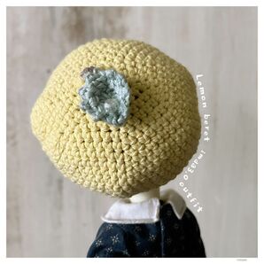 imda3.0 レモンのベレー帽子 MSD ドール用