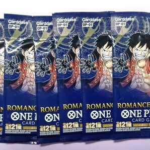 ワンピース カードゲーム　ROMANCE DAWN　6パック　新品未開封　ONE PIECE ロマンスドーン CARD 　