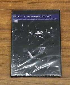 H-1681 unopened DVD EXIAS-J - Live Document 2003-2005 PSFDV-3 live * document /Experimental Improvisers' Association of Japan