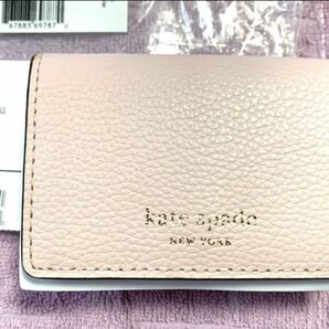 新品未使用 ケイトスペード Kate spade エヴァ マイクロトライフォールド ウォレット 三つ折り 財布 ミニ コンパクト 