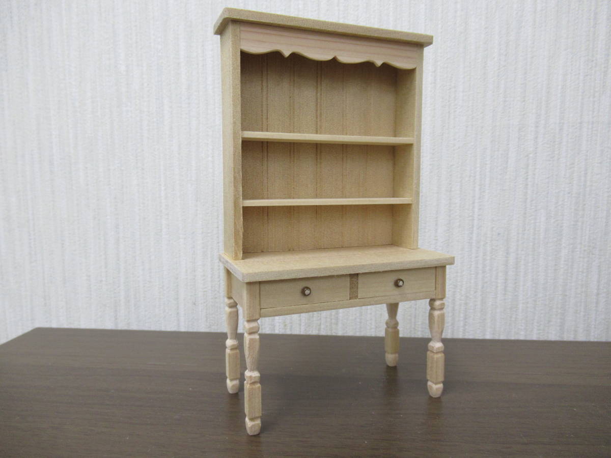 Handmade★Miniature★Wooden furniture★1/12 scale★Cupboard★B, toy, game, doll, character doll, Dollhouse