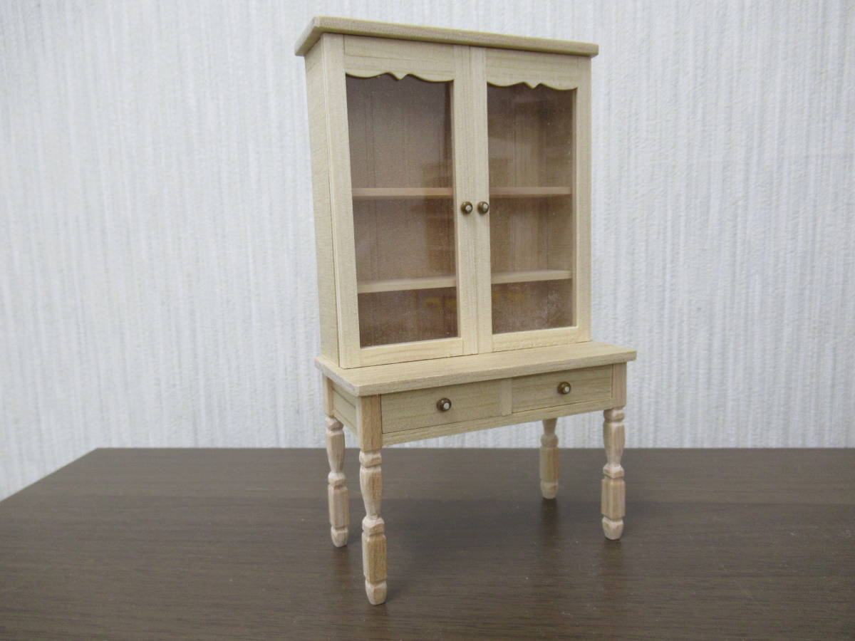 Handmade★Miniature★Wooden furniture★1/12 scale★Cabinet★A, toy, game, doll, character doll, Dollhouse