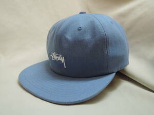 STUSSY Stussy Melange Denim Strapback Cap cap newest popular commodity including carriage price cut!