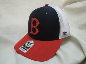 ☆ 47BRAND RED SOX COOPERSTOWN SIDE NOTE '47 TRUCKER レッドソックス キャップ 2023 最新限定人気商品 送料￥300～　吉田 正尚